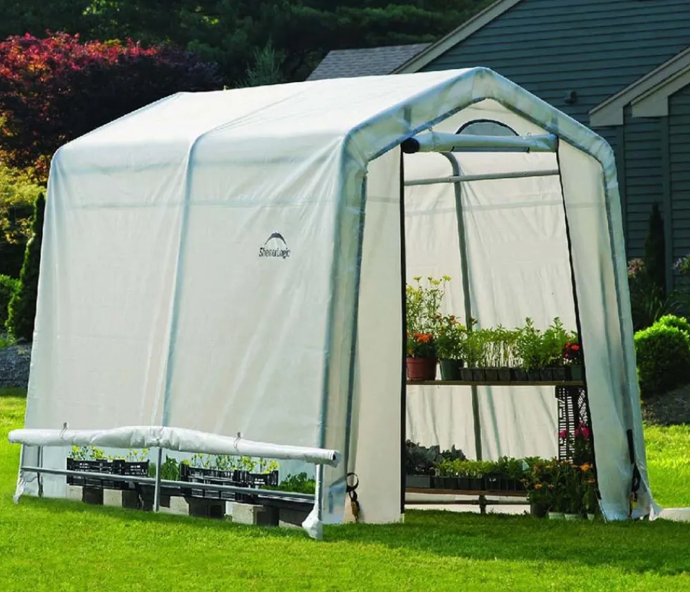 Shelter Logic Gewächshäuser > Gewächshaus, ca. B180/H200/T240 cm
