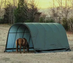 Shelter Logic Weidezelt Dunkelgrün Hot
