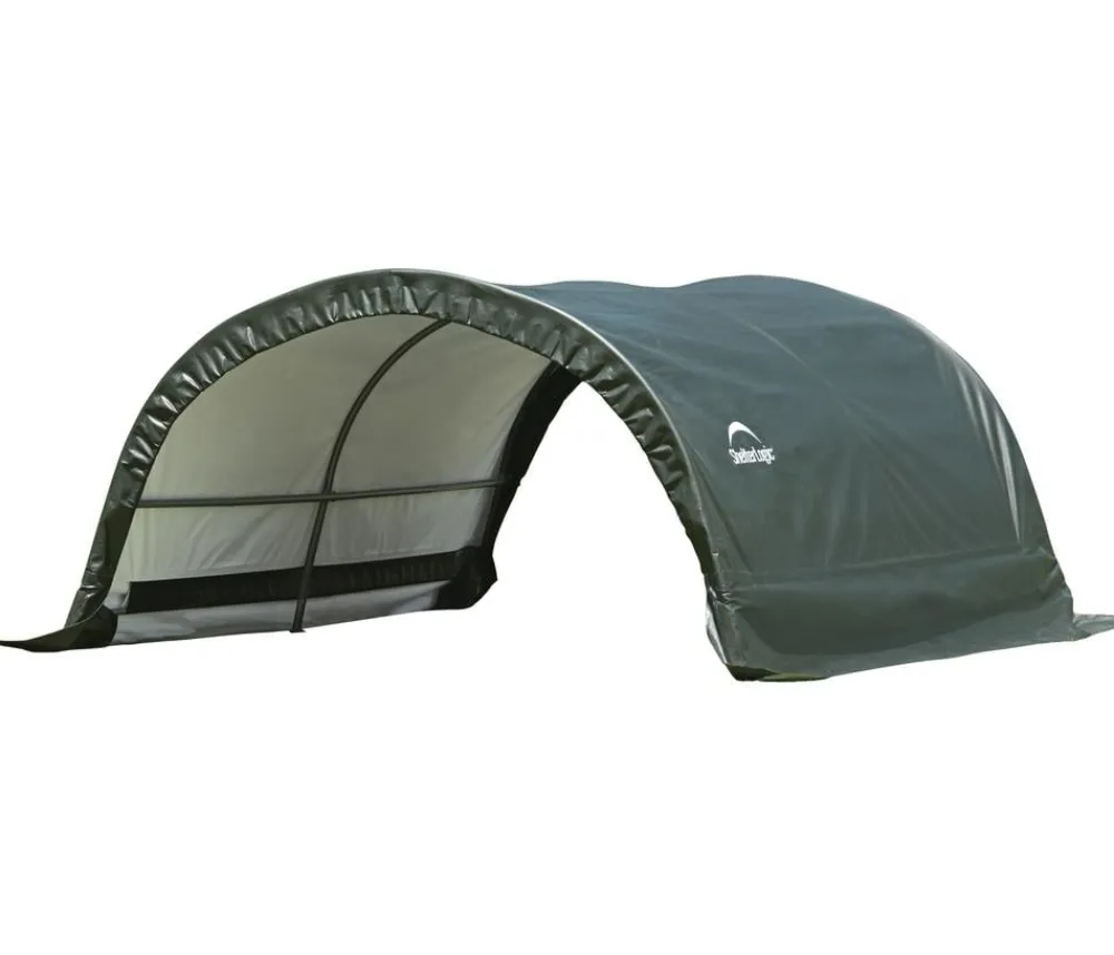 Shelter Logic Weidezelt Run-In, ca. B260/H150/T300 cm Dunkelgrün Online