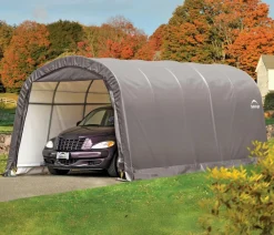 Shelter Logic Weidezelte & Unterstände > Zeltgarage Gerätehaus, ca. B370/H240/T610 cm