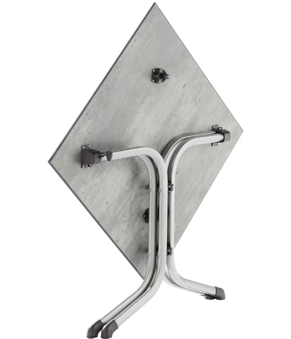 Sieger Balkontische|Klapptische > Klapptisch Boulevard mit Polytec®-Platte, ca. B80/H73/T80 cm
