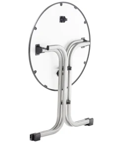 Sieger Beistelltische|Balkontische > Klapptisch Boulevard mit mecalit®-PRO-Platte, ca. Ø70/H72 cm