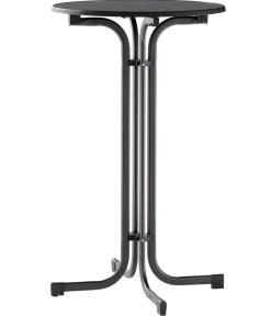 Sieger Stehtisch mit mecalit®-PRO-Platte, ca. Ø70/H112 cm Anthrazit Outlet