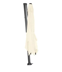 Siena Garden Sonnenschirme - Ampelschirm Sunset N+, quadratisch, ca. B300/T300 cm Creme