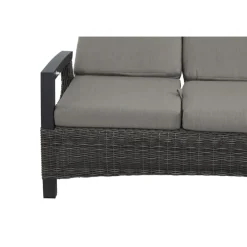 Siena Garden Bank Corido, 103 x 206 x 87 cm Dunkelgrau