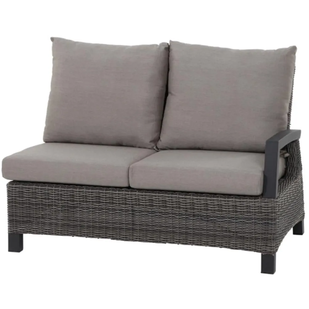 Siena Garden Loungemöbel|Loungebänke > Bank links Corido, 88 x 136 x 83 cm