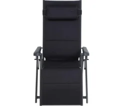 Siena Garden Camping Relaxstuhl Premium, anthrazit Dunkelgrau Sale