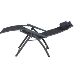 Siena Garden Camping Relaxstuhl Premium, anthrazit Dunkelgrau Sale