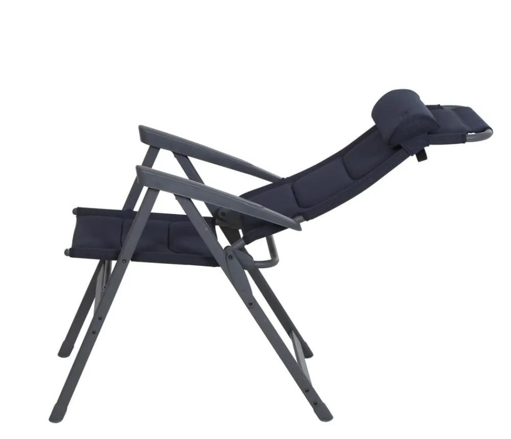 Siena Garden Relaxstühle|Campingliegen - Campingsessel Premium XL, blau