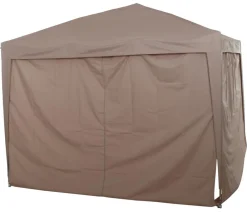 Siena Garden Faltpavillon Starter, ca. B300/H255/T300 cm Taupe New