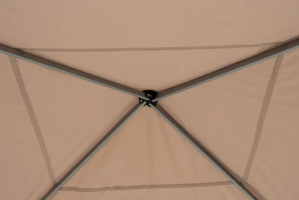 Siena Garden Faltpavillon Starter, ca. B300/H255/T300 cm Taupe New