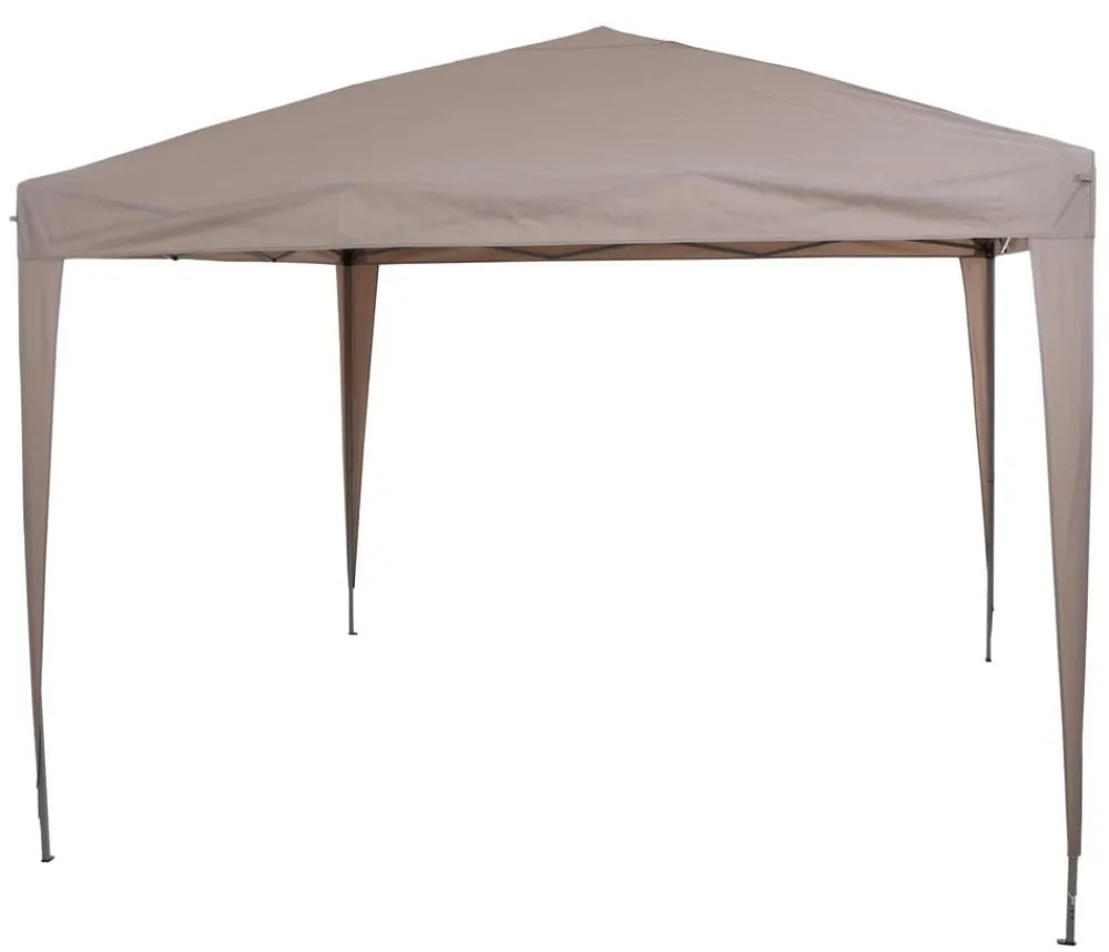 Siena Garden Faltpavillon Starter, ca. B300/H255/T300 cm Taupe New
