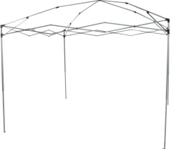 Siena Garden Pavillons - Faltpavillon Starter, ca. B300/H255/T300 cm Grau