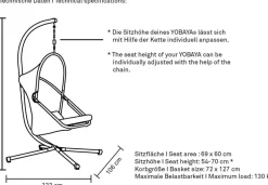 Siena Garden Hängestühle & -Sessel > Hängesessel Yobaya