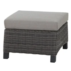 Siena Garden Gartenstühle Rattan|Gartenhocker > Hocker Corido, ca. B63/H45/T61 cm