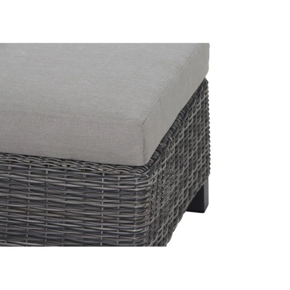 Siena Garden Gartenstühle Rattan|Gartenhocker > Hocker Corido, ca. B63/H45/T61 cm