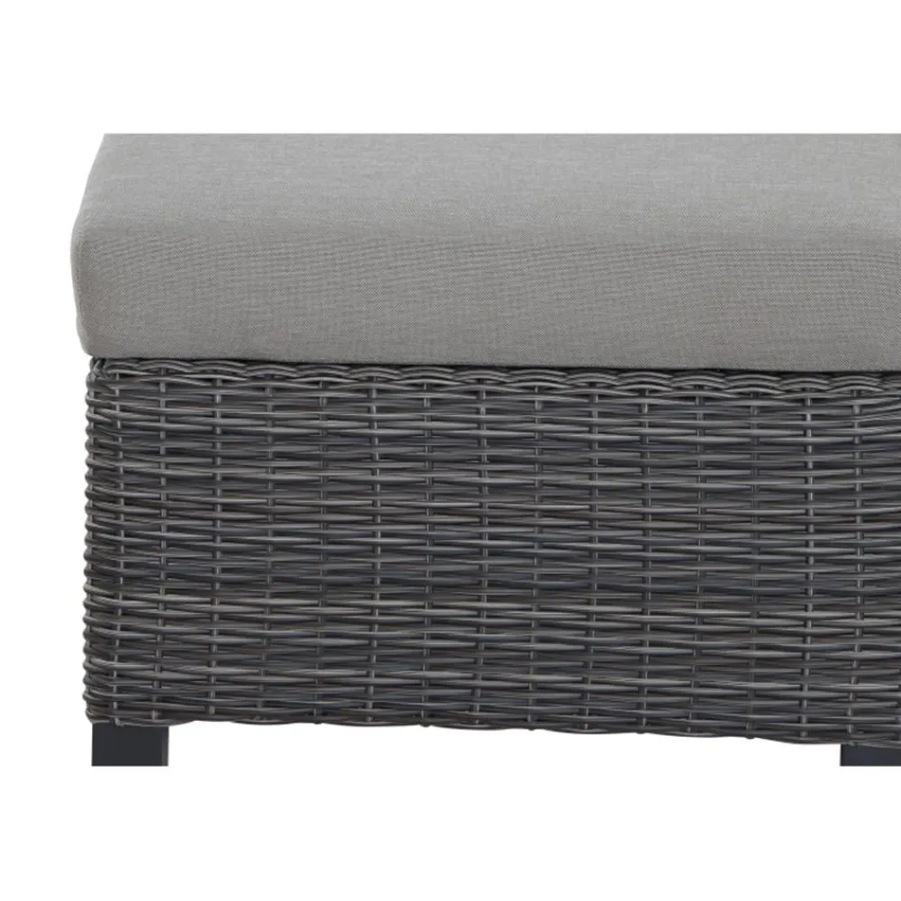 Siena Garden Gartenstühle Rattan|Gartenhocker > Hocker Corido, ca. B63/H45/T61 cm