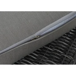Siena Garden Gartenstühle Rattan|Gartenhocker > Hocker Corido, ca. B63/H45/T61 cm
