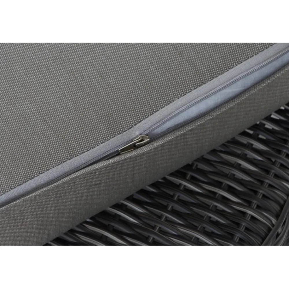 Siena Garden Gartenstühle Rattan|Gartenhocker > Hocker Corido, ca. B63/H45/T61 cm
