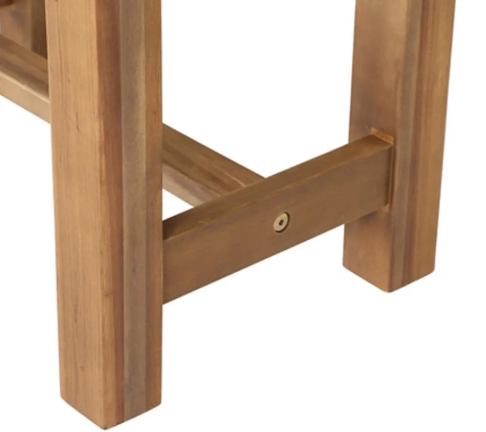 Siena Garden Hocker Falun, ca. B50/H45/T33 cm Hellbraun Best