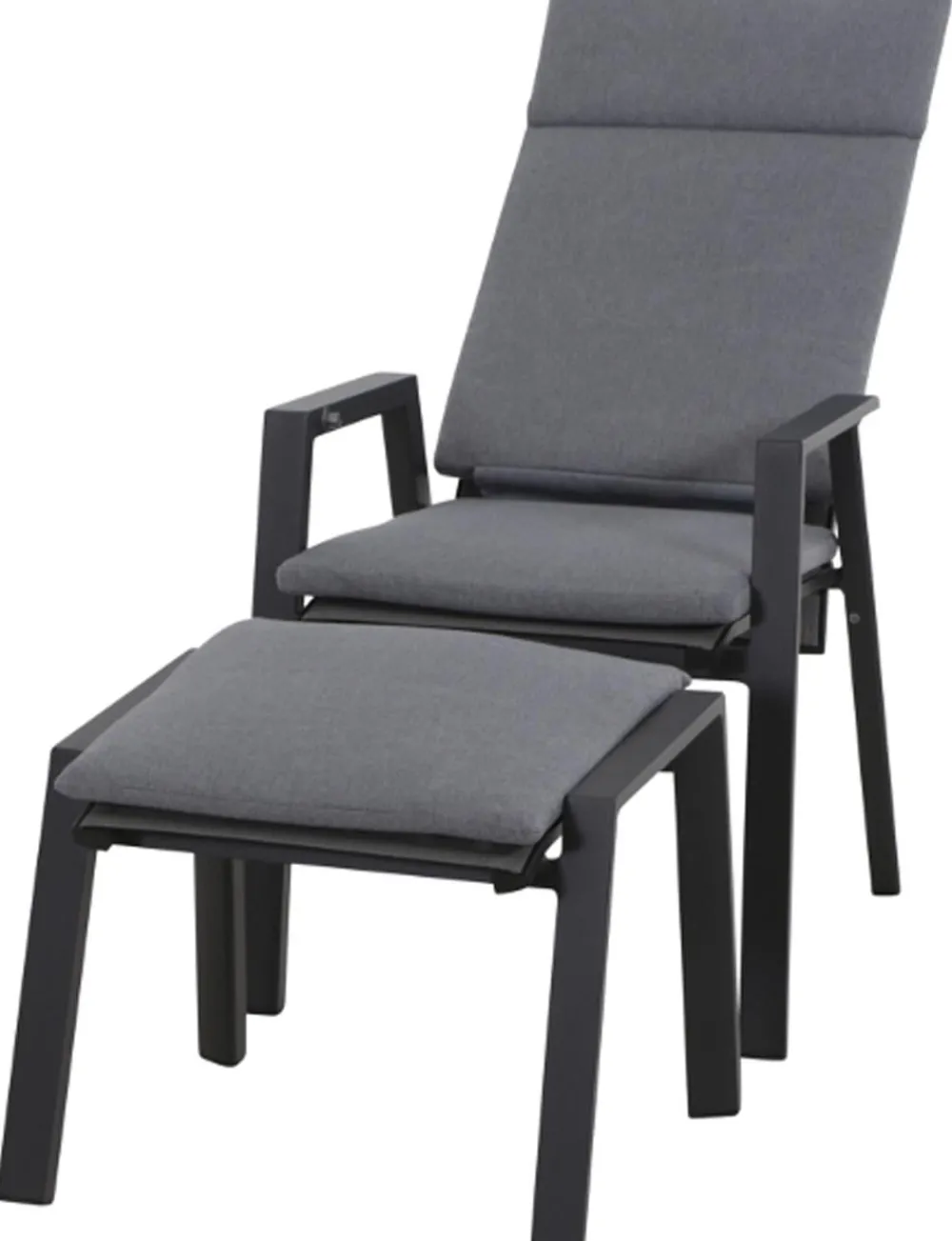 Siena Garden Gartenhocker|Gartenstühle Aluminium - Hocker Valencia