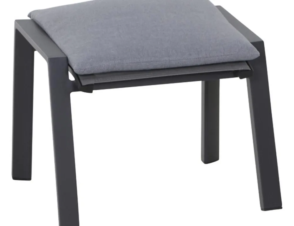 Siena Garden Gartenhocker|Gartenstühle Aluminium - Hocker Valencia