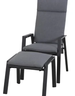 Siena Garden Gartenhocker|Gartenstühle Aluminium - Hocker Valencia