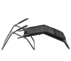Siena Garden Klappliegen|Relaxliegen - Kippliege Anco, ca. B56/H103,5/T175 cm Schwarz