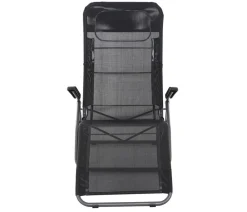Siena Garden Klappliegen|Relaxliegen - Kippliege Anco, ca. B56/H103,5/T175 cm Schwarz