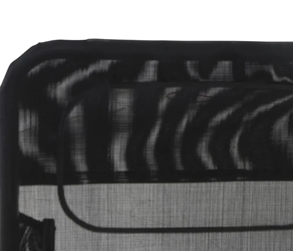 Siena Garden Klappliegen|Relaxliegen - Kippliege Anco, ca. B56/H103,5/T175 cm Schwarz
