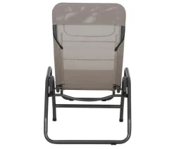 Siena Garden Klappliegen|Relaxliegen - Kippliege Bito, ca. B54/H118/T183 cm Taupe