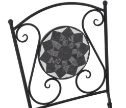 Siena Garden Gartenstühle Metall|Klappstühle - Klappsessel Como Schwarz
