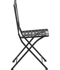 Siena Garden Gartenstühle Metall|Klappstühle - Klappsessel Como Schwarz