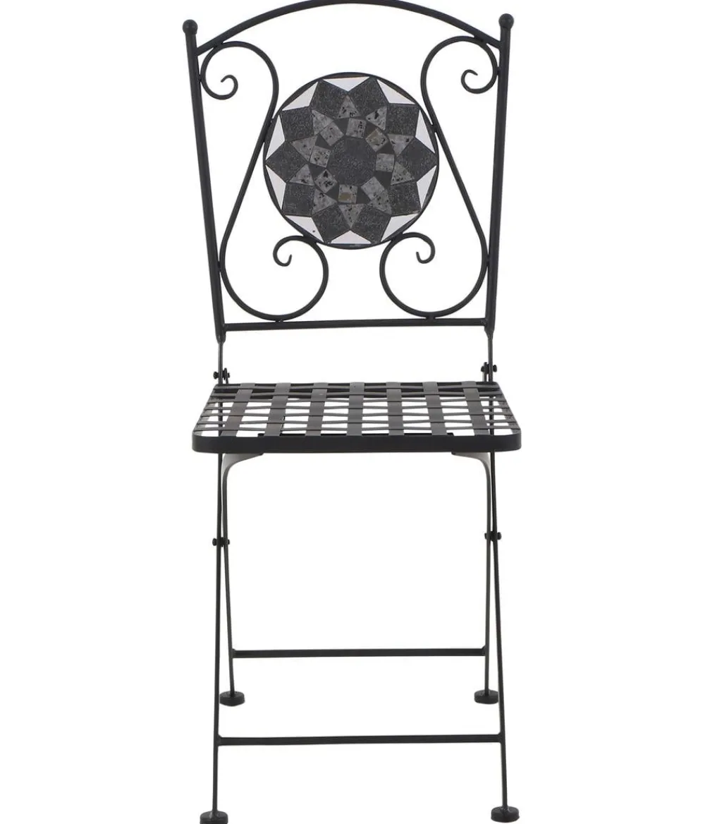 Siena Garden Gartenstühle Metall|Klappstühle - Klappsessel Como Schwarz