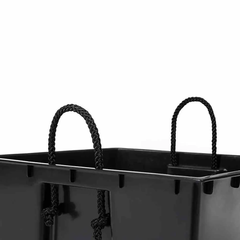 Siena Garden Blumentöpfe & Übertöpfe - Kunststoff-Säule ECO Nizza, konisch, ca. B30/H57/T30 cm Grau