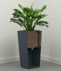 Siena Garden Blumentöpfe & Übertöpfe > Kunststoff-Säule Eco Nizza, konisch, ca. B40/H75/T40 cm