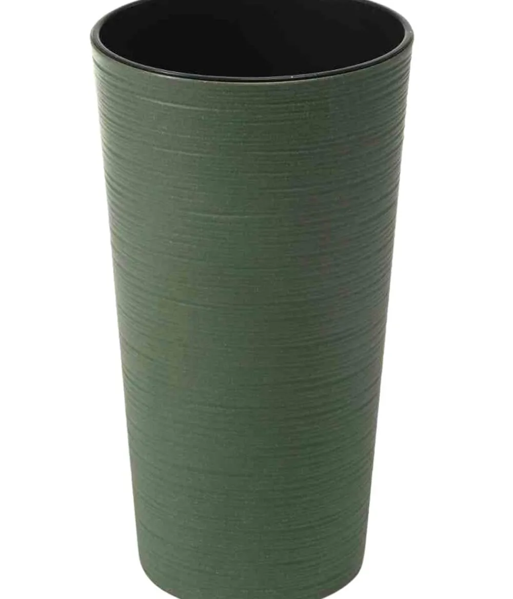 Siena Garden Vasen|Blumentöpfe & Übertöpfe > Kunststoff-Topf ECO Locon, konisch, , ca. Ø25/H46,5 cm, 2er-Set