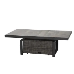 Siena Garden Loungemöbel|Garten-Esstische > Lift-Tisch, ca. B160/H47-71/T90 cm