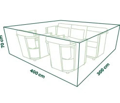 Siena Garden Schutzhüllen > Loungesethülle, ca. B300/H400/T70 cm