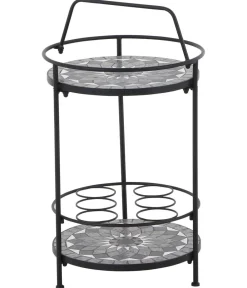 Siena Garden Beistelltische > Mosaikbeistelltisch Como, ca. Ø41/H74 cm