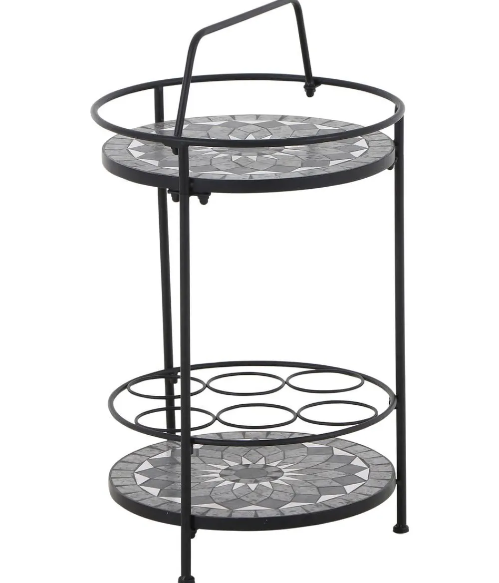 Siena Garden Beistelltische > Mosaikbeistelltisch Como, ca. Ø41/H74 cm