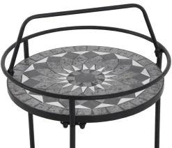 Siena Garden Beistelltische > Mosaikbeistelltisch Como, ca. Ø41/H74 cm