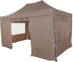 Siena Garden Pavillons - Pavillon Allrounder, ca. B450/H330/T300 cm Taupe