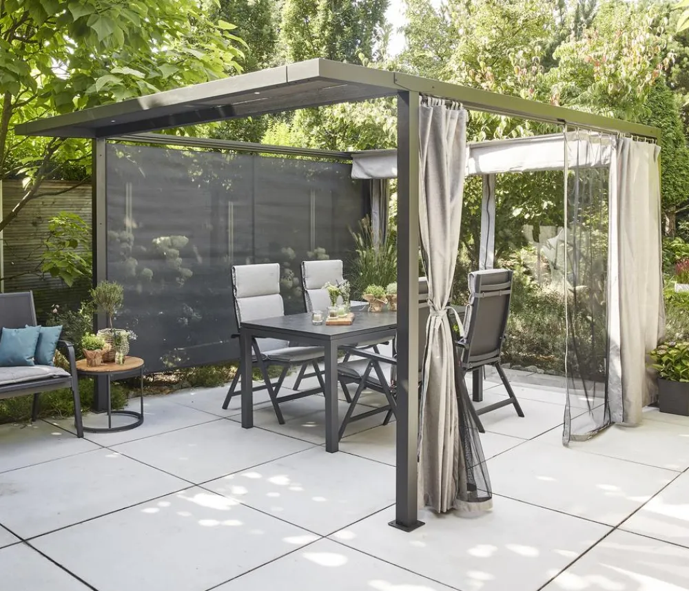 Siena Garden Schattenmanufaktur® Pergola Basis Libera, ca. B315/H217/T315 cm Anthrazit Sale