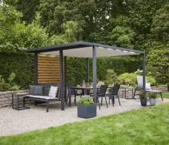 Siena Garden Schattenmanufaktur® Pergola Basis Libera, ca. B315/H217/T315 cm Anthrazit Sale
