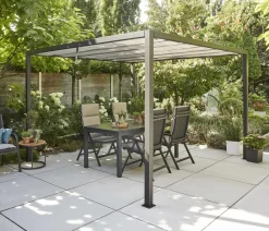 Siena Garden Schattenmanufaktur® Pergola Basis Libera, ca. B315/H217/T315 cm Anthrazit Sale