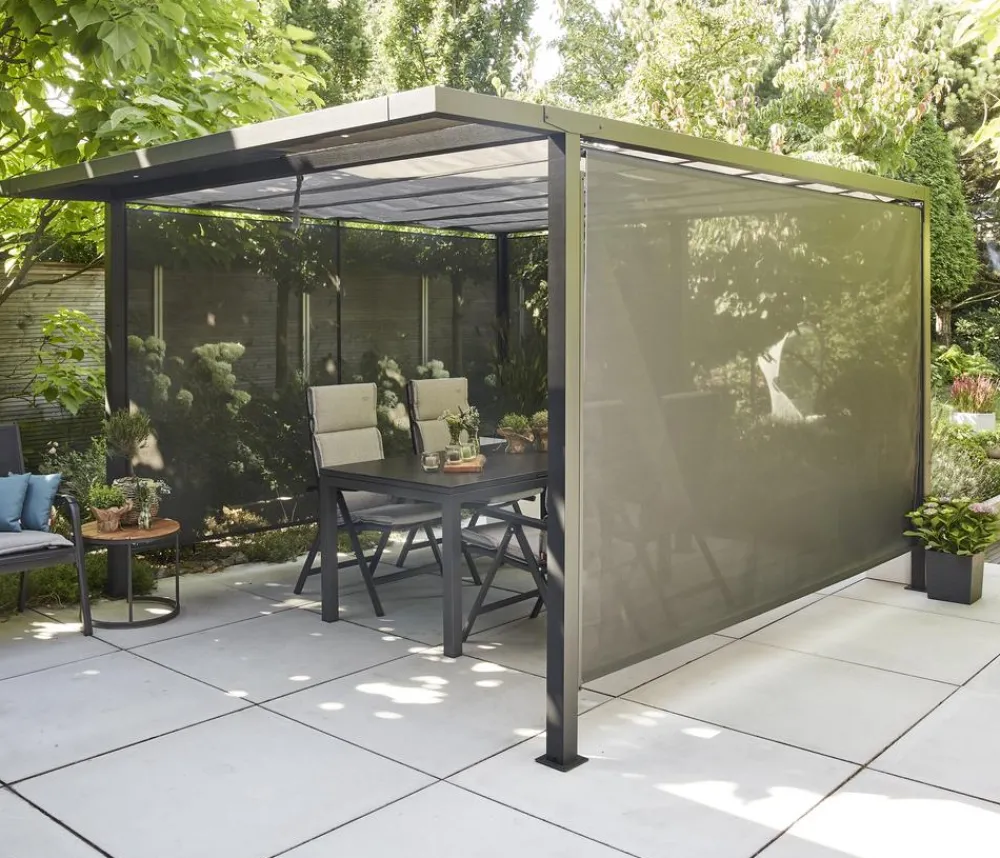 Siena Garden Schattenmanufaktur® Pergola Basis Libera, ca. B315/H217/T315 cm Anthrazit Sale