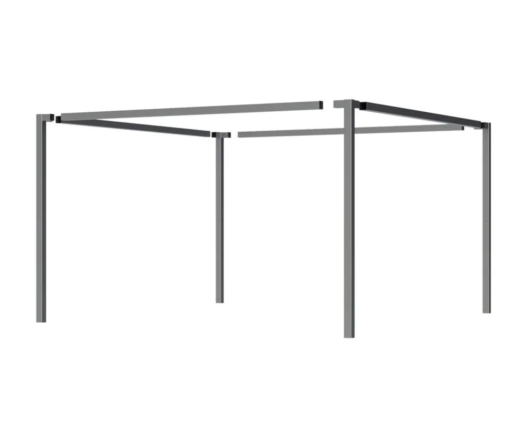 Siena Garden Schattenmanufaktur® Pergola Basis Libera, ca. B315/H217/T315 cm Anthrazit Sale