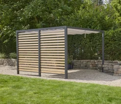 Siena Garden Pergolen > Schattenmanufaktur® Pergola Blende Holzoptik