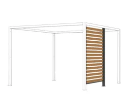Siena Garden Schattenmanufaktur® Pergola Blende Holzoptik Clearance